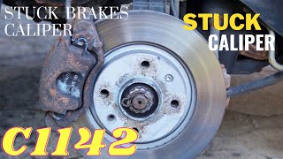 C1142  Brake Caliper Sticking Symptoms and Causes short [upl. by Hirz]