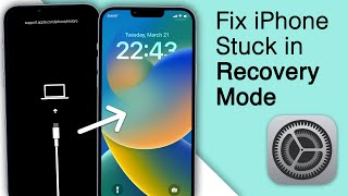 Fix iPhone StuckWont Restore in Recovery Mode 4 Methods [upl. by Ednarb]