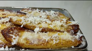 RESEP PISANG BAKAR TEFLON MADU KEJU PALING ENAK [upl. by Gehman]