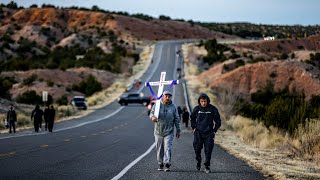 Scenes from the pilgrimage to El Santuario de Chimayó 2024 [upl. by Keri427]