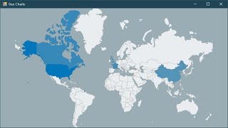 C Tutorial  How to Create Geo Chart GeoHeatMap using Live Charts in C  FoxLearn [upl. by Fraze428]