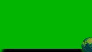 FREE HD Green Screen NEWS TICKER with SPINNING EARTH [upl. by Ruprecht242]