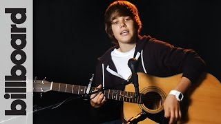 Justin Bieber One Time Full Acoustic Performance  Billboard Live Studio Session [upl. by Dusty660]