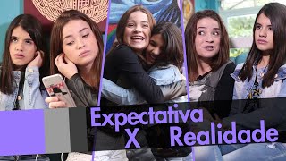 EXPECTATIVA x REALIDADE AJA NATURALMENTE COM O CRUSH com Carol Chamberlain [upl. by Madison]