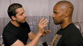 Jamie Foxx Invisible Touch Trick Real or Magic  David Blaine [upl. by Reed198]