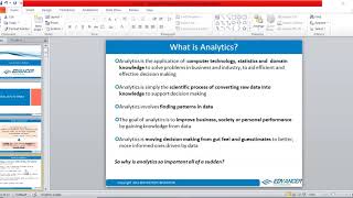 Introduction to Data Analytics [upl. by Ivens427]