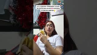 DIY EYELASH amp EYEBROW TINT GAANO KA EPEKTIBO HONEST REVIEW💯 [upl. by Lianne845]