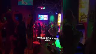 This club had a silent disco party and it sounded so awkward 😂 [upl. by Abey]