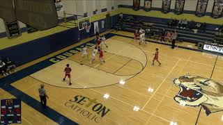 Seton Catholic High vs columbia GirlsSeton Catholic High vs columbia Girls JuniorVarsity Basketball [upl. by Neeruan]