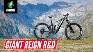 Research And Development Behind The 2022 Giant Reign E EEnduro Bike [upl. by Eifos797]