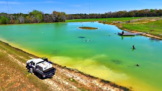 Adding 10000 Fish to the 5 Acre Pond [upl. by Liu695]