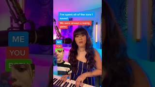 cover singer singing piano music karaoke duet asmr musik song sing greenscreen nice [upl. by Enneiviv901]