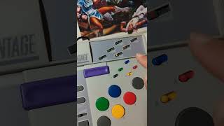 CONHEÇA O SUPER ADVANTAGE O ARCADE PAD DA ASCII PARA O SNES supernintendo retrogaming videogames [upl. by Otila]