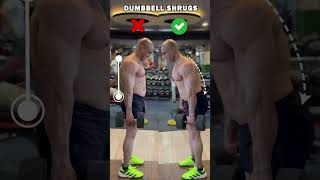 quotTop 5 Dumbbell Shrug Mistakes amp How to Fix Themquot [upl. by Namqul281]