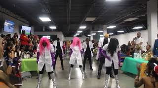 College Heels Modeling Ball  Choreography Round UC Bowie [upl. by Ardnohs]