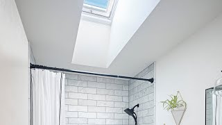 How to use skylights to brighten small bathrooms [upl. by Garold]