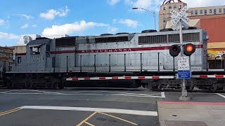 Main Street NYSampW level crossing Hackensack NJ [upl. by Winnifred414]