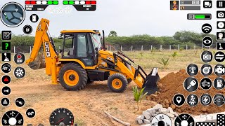 Real jcb construction 3d game  jcb game  jcb wala game  jcb tractor game  jcb gadi game 1 [upl. by Yllil796]