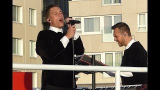 Loïc Nottet  Chandelier LIVE  Ostende QBeach House  27072017 [upl. by Bevus]