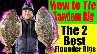 The 2 Best Flounder Rigs  Flounder Season  Fishing 101 [upl. by Reuven]