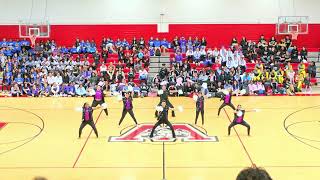 Northside HS Pantherettes Team Pom 2024  Kickstart My Heart [upl. by Kattie]