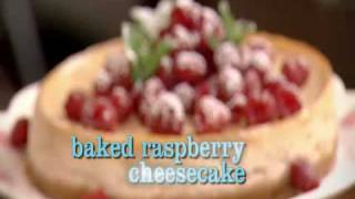 Baked raspberry and ricotta cheesecake حلال [upl. by Eecart]