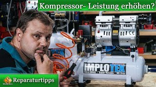 Kompressor Tuning  Leistungssteigerung an Druckluft Kompressor sinnvoll [upl. by Eintihw313]