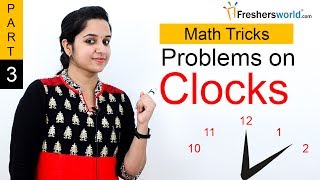 Aptitude Made Easy  Problems on Clocks 3 Basics and Methods Angle between hands Tricks [upl. by Panthia]