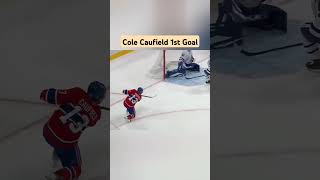 Cole Caufields First Goal Of The Season [upl. by Annawoj]