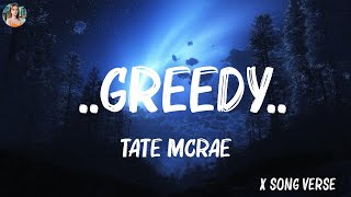 Tate McRae  Greedy Lyrics Hot Lyrics 2023 [upl. by Suchta]