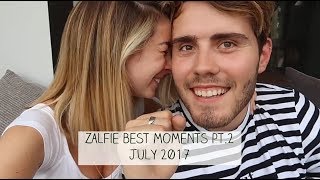 Zalfie Best Moments pt 2  JULY 2017 [upl. by Zolnay]