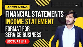 2 Income Statement Servicing Business Format  Income Statement Format For Service Business [upl. by Neerhtak934]