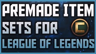 How To Get Items Sets For League of Legends  Championify  Get ChampionGG Items Sets Automatically [upl. by Anirrehs]