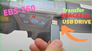 Handjet EBS 260 USB Message How to import using a Thumb drive [upl. by Aerdna830]