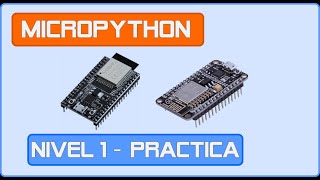 MicroPython Nivel 1 Practica Conectar un LED ESP8266 [upl. by Malcom]