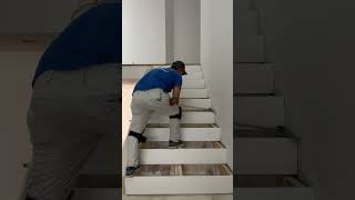 Stair treads installation [upl. by Esenaj10]