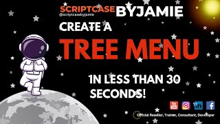 Building a Tree Menu Application in Under 30 Seconds  ScriptcaseByJamie [upl. by Milde]