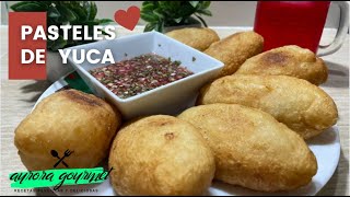 COMO HACER DELICIOSOS PASTELES DE YUCA COLOMBIANOS Rica receta de la Abuela de Pastel de Yuca [upl. by Anhcar]