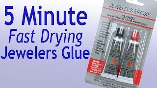 Jewelers Epoxy Glue [upl. by Griffin]