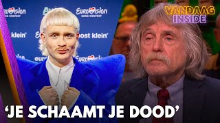 Johan over Songfestivalnummer Joost Klein ’Je schaamt je dood dat hij Nederland vertegenwoordigt’ [upl. by Arahsal]