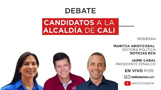 🔴 Debate de los candidatos a la Alcaldía de Cali en Noticias RCN [upl. by Anderer]