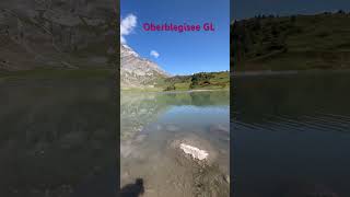 oberblegisee in braunwald glarus switzerland swim [upl. by Alam]