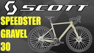 SCOTT SPEEDSTER GRAVEL 30  Good Gravel Bike At A Good Price [upl. by Ynafetse320]