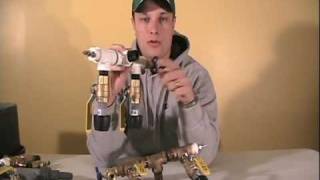 How To Install A Wall Mounted Sprinkler Valve Manifold [upl. by Ailalue]