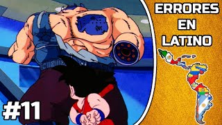 TODOS LOS ERRORES DE DRAGON BALL EN LATINO PARTE 11 LA FUERZA VOLADORA [upl. by Magas]