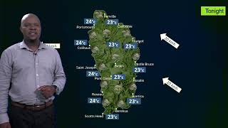 Dominica Meteorological Service Weather Report for October 7th [upl. by Gwyneth898]