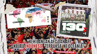 quotKehilangan buat AFC amp AFF kalau team sebesar Indonesia dibuli sampai terpaksa pindah ke Oceaniaquot [upl. by Suiravaj]