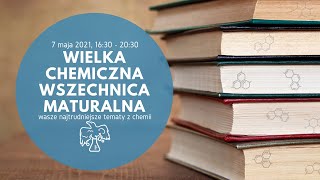 WIELKA chemiczna wszechnica maturalna rozdziały chemia matura [upl. by Arraeit]