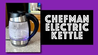 Chefman Electric Kettle With Temperature Control Review [upl. by Llertnom]