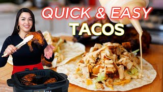 How to make The Best Mexican Restaurant style Chicken Baja Tacos Recipe [upl. by Ardnuassac]